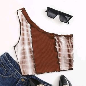 🍉5 for $25* Single Shoulder Crop Top